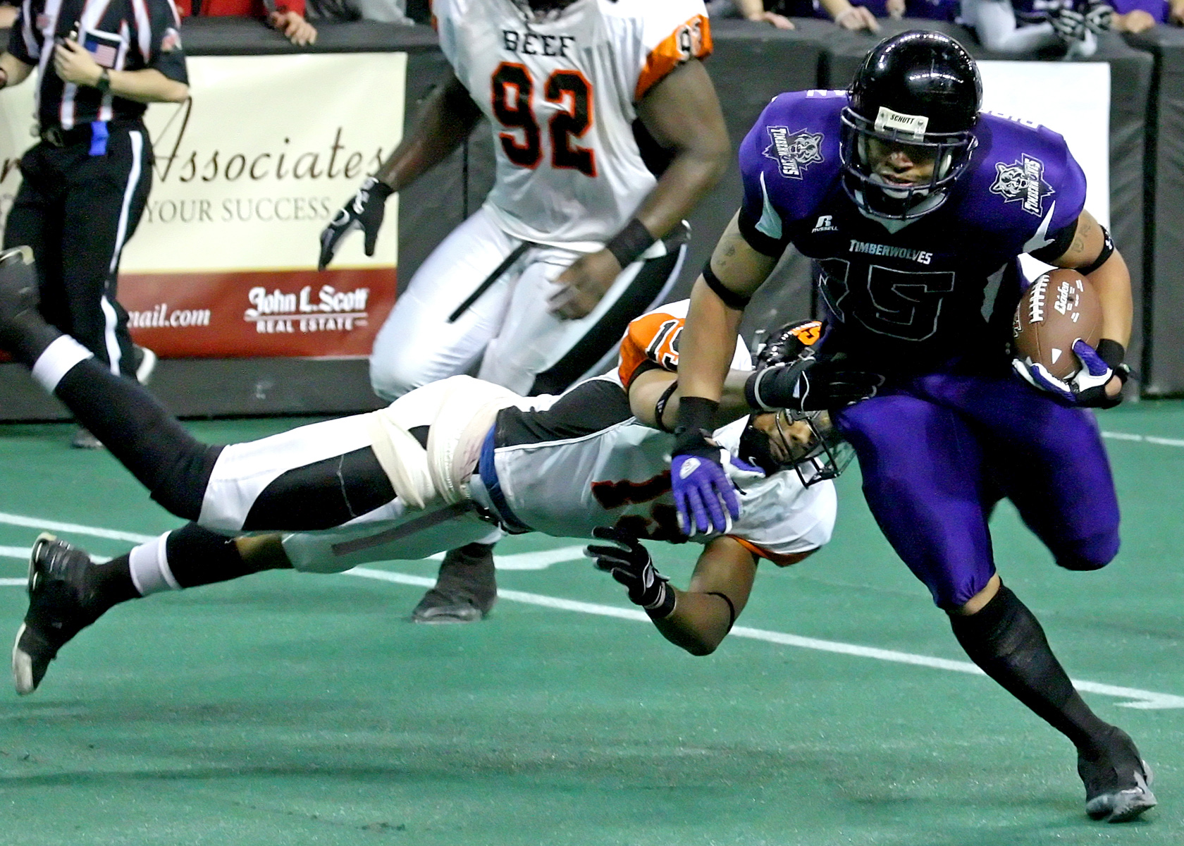 SLIDESHOW: Omaha Beef fails to keep the Seattle Timberwolves from the ...
